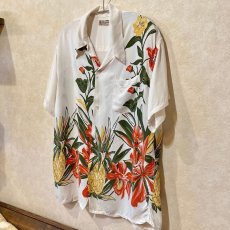 画像3: DENIME　ヴィンテージレプリカアロハ　size L (3)