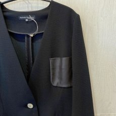 画像4: HIROKO KOSHINO　ノーカラージャケット　size 40 (4)