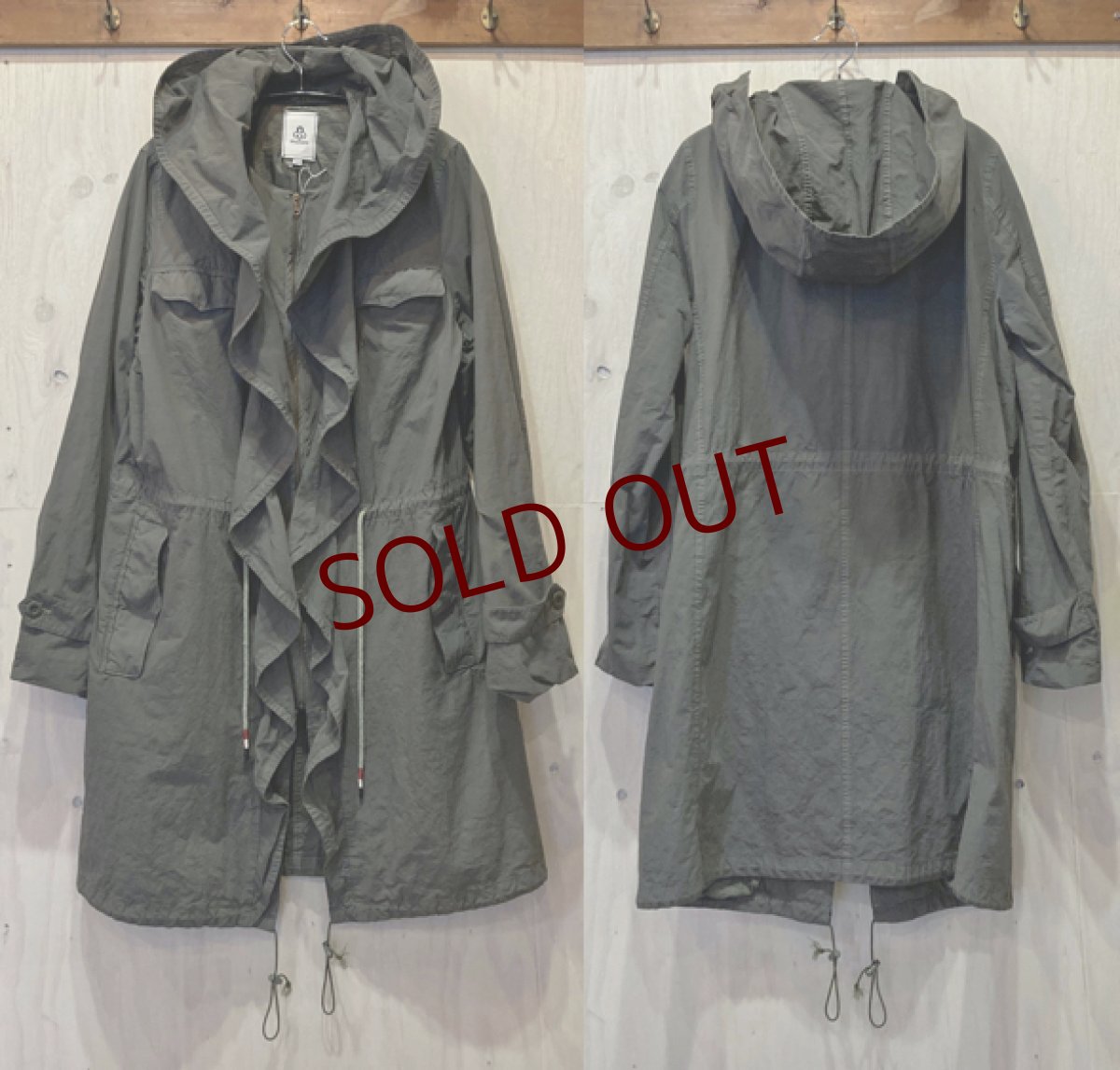 画像1: mando　M-51 デザインモッズコート　size 38 (1)