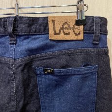 画像7: Lee x TK   2トーン切り替えストレッチデニム　size L（W86xL81） (7)