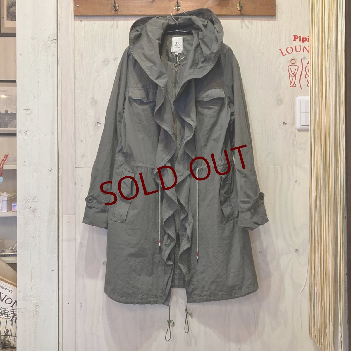 画像2: mando　M-51 デザインモッズコート　size 38 (2)