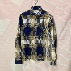 画像2: WAX London  ホワイティング オーバーシャツ　size M (2)