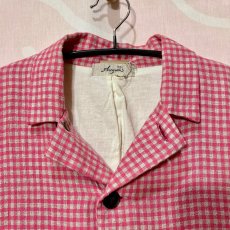 画像5: ICHI Antiquités  ギンガムチェックアンコンジャケット (5)