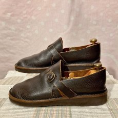 画像3: Fracap Italy　Wリングベルトレザーシューズ　size 40 (3)