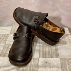 画像2: Fracap Italy　Wリングベルトレザーシューズ　size 40 (2)