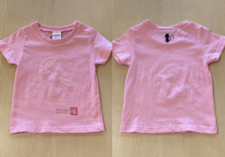 魔女 + 黒猫の背守りTee