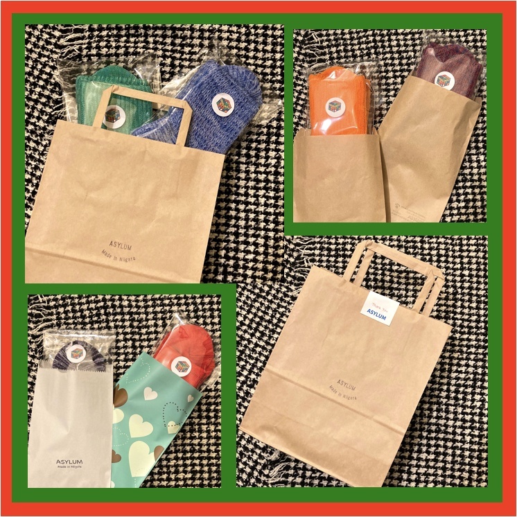 ちょっとした手土産、暖かいプレゼント♪