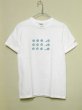 画像1: shiii+po　Hand-Stamp Tee 『Bubbles』 Standard (1)