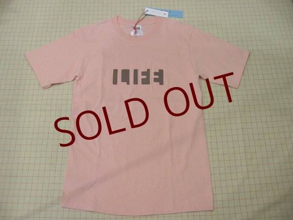 画像1: LIFE Tee　S.Pink/Brown (1)