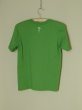 画像2: shiii+po　Hand-Stamp Tee　Bubbles　Green (2)