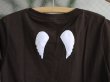 画像1: 【参考商品】 オーダー 「gura's Angel LIFE Tee　"Chocolate"」 (1)