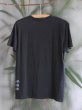 画像2: 【参考商品】 オーダー　Uネック Moved Bubles Tee  Black (2)