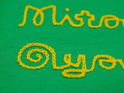 画像1: shiii+po　背守りTee　Mitakuye Oyasin +太陽　Brazil Green