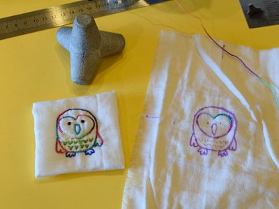 画像3: 【参考商品】 オーダー　背守りTee ふくろう for 兄妹