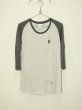 画像3: 【参考商品】bebe's Baseball Tee　on the Wテトラの背守りアップリケ (3)