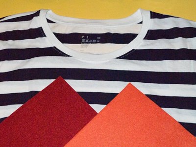 画像1: 【参考商品】bebe & MaiAmi SISTERS BORDER Tee