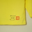 画像4: shiii+po　背守りロンTee　五芒星（セーマン） 　Yellow (4)