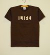 画像1: 【定番】shiii+po　LIFE Tee　Chocolate (1)