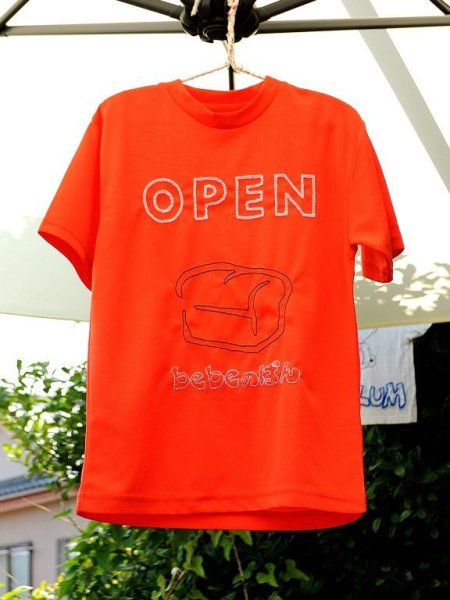 画像1: 【参考商品】 千客万来 OPEN Tee　for bebeのぱん (1)