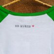 画像4: shiii+po　Women's NO NUKES ラグランロンTee 　WHT/GREEN　size Women's S (4)