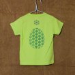 画像2: shiii+po　型抜きBubbles + 麻の葉の背守りTee　L.Green　size 100 (2)