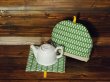 画像1: shiii+po　Tea Cosy Set （ティーポットカバー）　 はなびら (1)