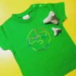 画像6: shiii+po　背守りTee　太陽 hommage　Green　size 90 (6)