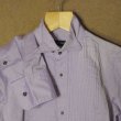 画像4: DSQUARED Italy　LS タキシードシャツ　Purple　size 38 (4)