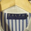 画像4: RALPH LAUREN　LS Wカフス クレリックシャツ　ストライプ　size 11 (4)