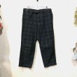 画像1: melple クロップドクライミングパンツ　Blackwatch　size M（86x67） (1)