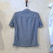 画像2: CEI for BEAMS　SS リネンマルチポケットワークシャツ　Blue　size M (2)