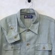 画像3: CHAPS Ralph Lauren　シャツジャケット　L.Green　size M (3)