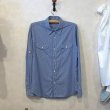 画像1: HEAD PORTER PLUS　LS ワークシャツ　ギンガムチェック　size XL (1)