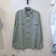 画像1: CHAPS Ralph Lauren　シャツジャケット　L.Green　size M (1)