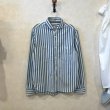 画像1: Tugboat Garments　LS マリンシャツ　ストライプ　size 14.5 (1)