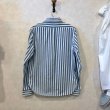 画像2: Tugboat Garments　LS マリンシャツ　ストライプ　size 14.5 (2)