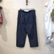 画像2: bulle de savon　ハイウエストワイドクロップドパンツ　Navy size F （82x53） (2)