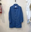 画像1: URBAN RESEARCH ROSSO　コットンステンカラーコート　Blue size M (1)