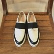 画像1: Pertini Spain  レザーコンビシューズ　 Black/White  size 36 (1)