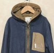 画像3: go slow caravan コットンリネンジップパーカー　size 1　 (3)