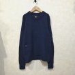 画像1: BLUE BLUE　ポケット付きニット　Indigo  size 1 (1)