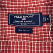 画像6: POLO SPORT Ralph Lauren　LS チェックシャツ　size M (6)