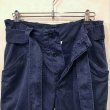 画像4: ISABEL MARANT ÉTOILE France コットンパンツ Navy　size 1 （w86 x L63） (4)