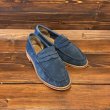 画像2: FRAY I.D　スウェードローファー　Navy  size 38 (23.5cm) (2)