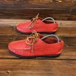 画像3: YUKETEN USA　モカシンシューズ　Red  size 23 (3)