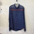 画像1: BURKMAN BROS USA　LS Pull BDシャツ　size L (1)