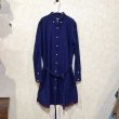 画像1: GITMAN BROS USA  コットンウーブンシャツワンピース　size S (1)