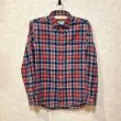 画像1: International Gallery BEAMS　綿ネルBDシャツ　size L (1)