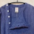 画像4: norm　プルオーバーノーカラーデザインシャツ　size 1 (4)