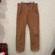 画像1: DENIME  初期ブラウンダック5Pパンツ 　size 34 (1)